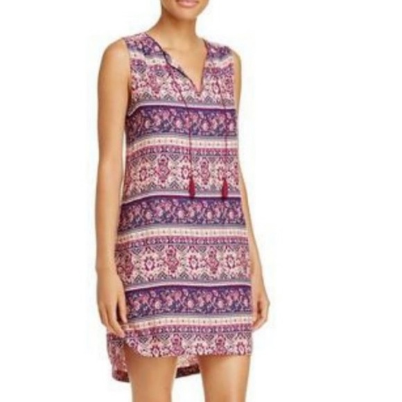beachlunchlounge Dresses & Skirts - NWT! Beachlunchlounge Kayla Ombré Casual Tribal Print Shift Dress! Size XL